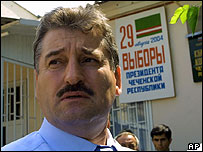 Çeçenistan İçişleri Bakanı Ali Alkanov