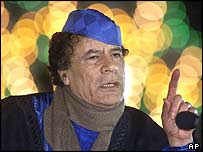 Coronel Muammar Khadafi 