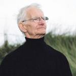Fred Glover on a Normandy beach in 2004 (Photo: Mark Collins)