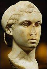 Marble bust of Cleopatra VII (Vatican Museum)
