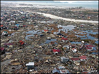 Banda Aceh'de yıkım