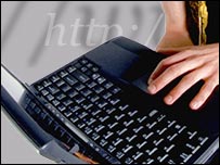 Using a laptop
