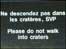 Warning sign on Somme battlefield