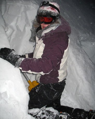 Digging in progress