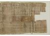 Title of the Rhind Mathematical Papyrus from the tomb of an ancient Egyptian scribe. © Trustees of the British Museum