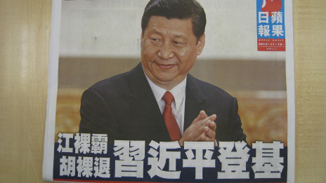 香港《蘋果日報》（16/11/2012）