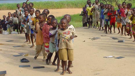 kids from DR Congo