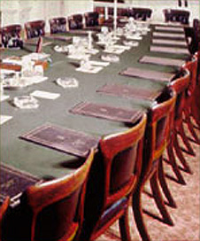 Cabinet table