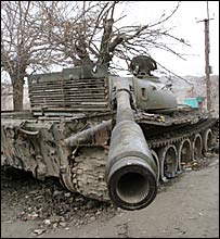 Terkedilmiş tanklar