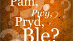 Rhan o glawr y llyfr