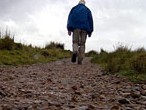 Jimmy Ness walking away