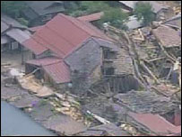 Earthquake damage