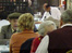 Eating at Bloom's, Golders Green