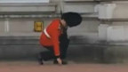 “傻步操”卫兵