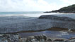 Shingle bank at Pwll Du