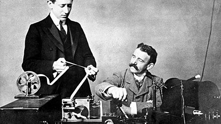 Guglielmo Marconi and George Kemp