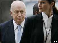 O vice-presidente dos Estados Unidos, Dick Cheney