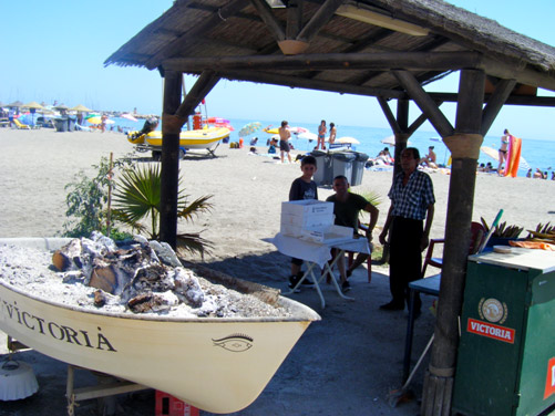 Beach restaurant