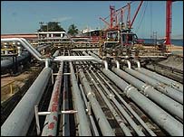 Venezuela'da petrol tesisi
