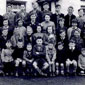 School Photograph, circa 1950-55. The school was known locally as Kilwarlin School although it's real name may have been Lurganville.