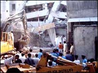 Earthquake damage