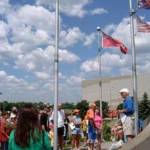Lynn Philip Hodgson conducts a tour of present day Camp-X (July 2005)