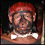 Representante da tribo Xavante