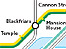 Blackfriars Tube Map