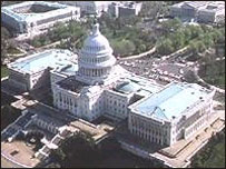 Capitólio, sede do Congresso americano