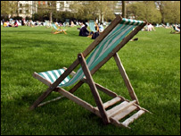 a chair