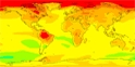Temperatures in the 2070s