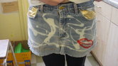 Recycled denim...