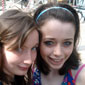 Peggy's granddaughters, Eileen Hughes & Rachel Clarke