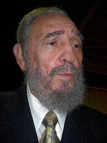 Fidel Castro (Foto: Raquel Pérez)