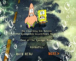The SpongeBob SquarePants Movie DVD