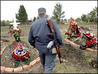 Beslan'daki mezarlık