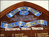 Sailors' roll of honour