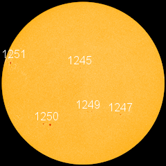 sunspots