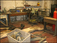 Inside Arthur Dooley's studio