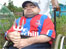 Disabled man in wheel chair