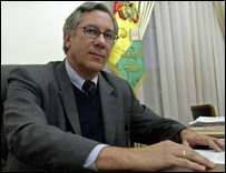 O novo presidente da Bolívia, Eduardo Rodriguez