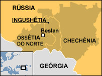Mapa da Rússia