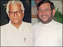 जॉर्ज फ़र्नांडिस और शरद यादव