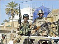 Soldados americanos no Iraque