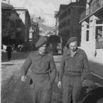We were snapped by a local photographer as we came out of our hotel. The hotel Cortina is on the right of the picture We were snapped by a local photographer as we came out of our hotel. The hotel Cortina is on the right of the picture