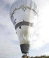 Balloon takes off