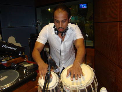 Bandish Projekt live in session