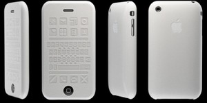 iPhone with Silicon Touch overlay