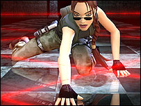 A personagem Lara Croft