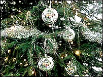 A Christmas tree